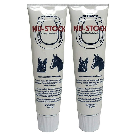 Nu-Stock, 12 Ounces Each, 2 Tubes, For Animals
