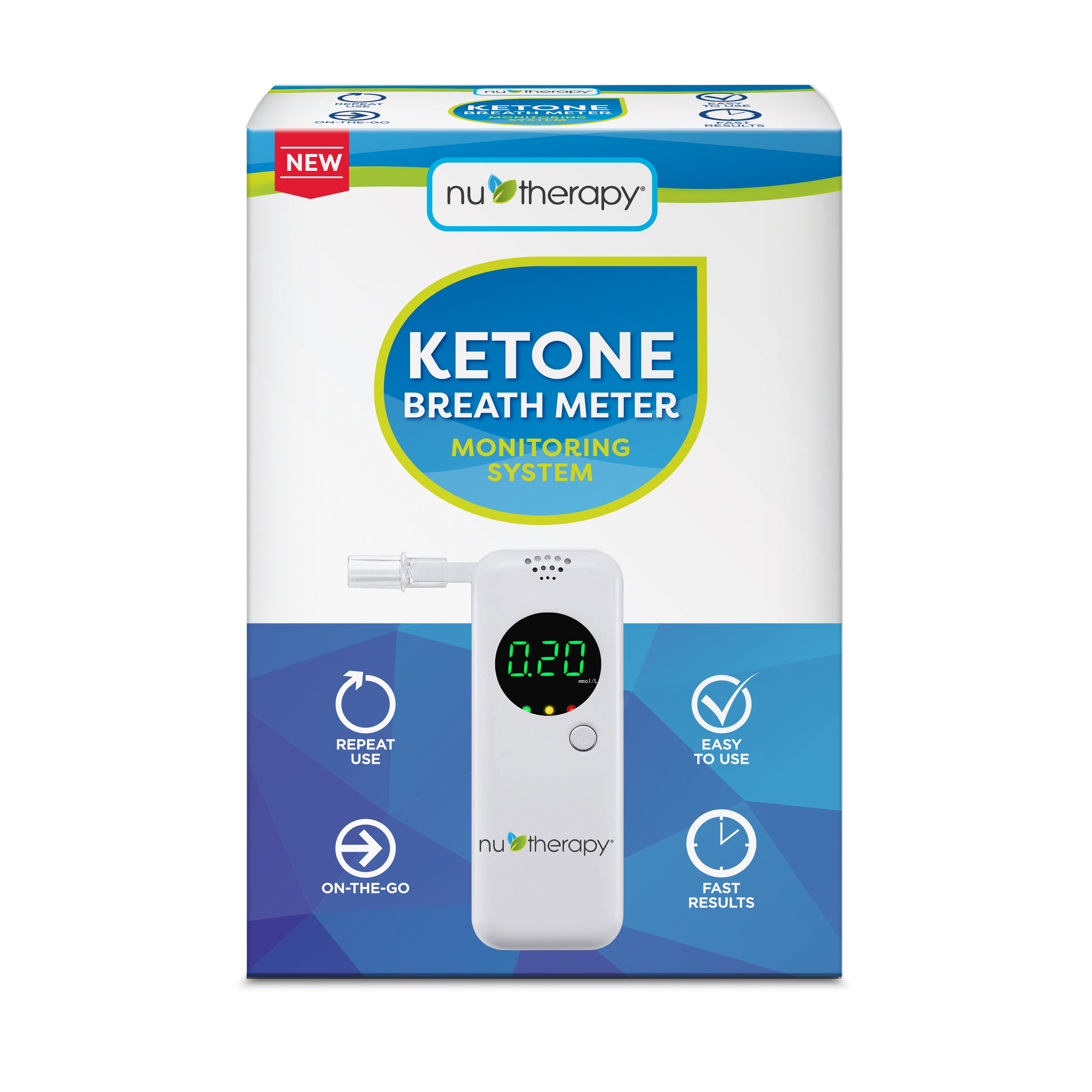 Portable Ketone Meter, Ketone Breath Analyzer Digital Ketone