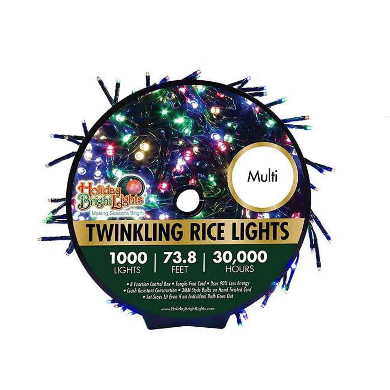 Nu Tsai Capital DBA 74 ft. Twinkling Cluster Rice Christmas Light Reel