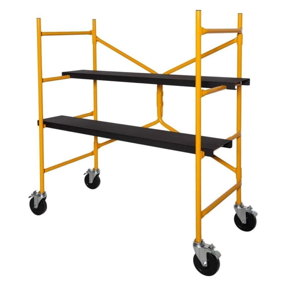 Nu-Wave Mfg Complete Mobile Step-Up Work Stand 14 Gauge 500 Lbs Capacity