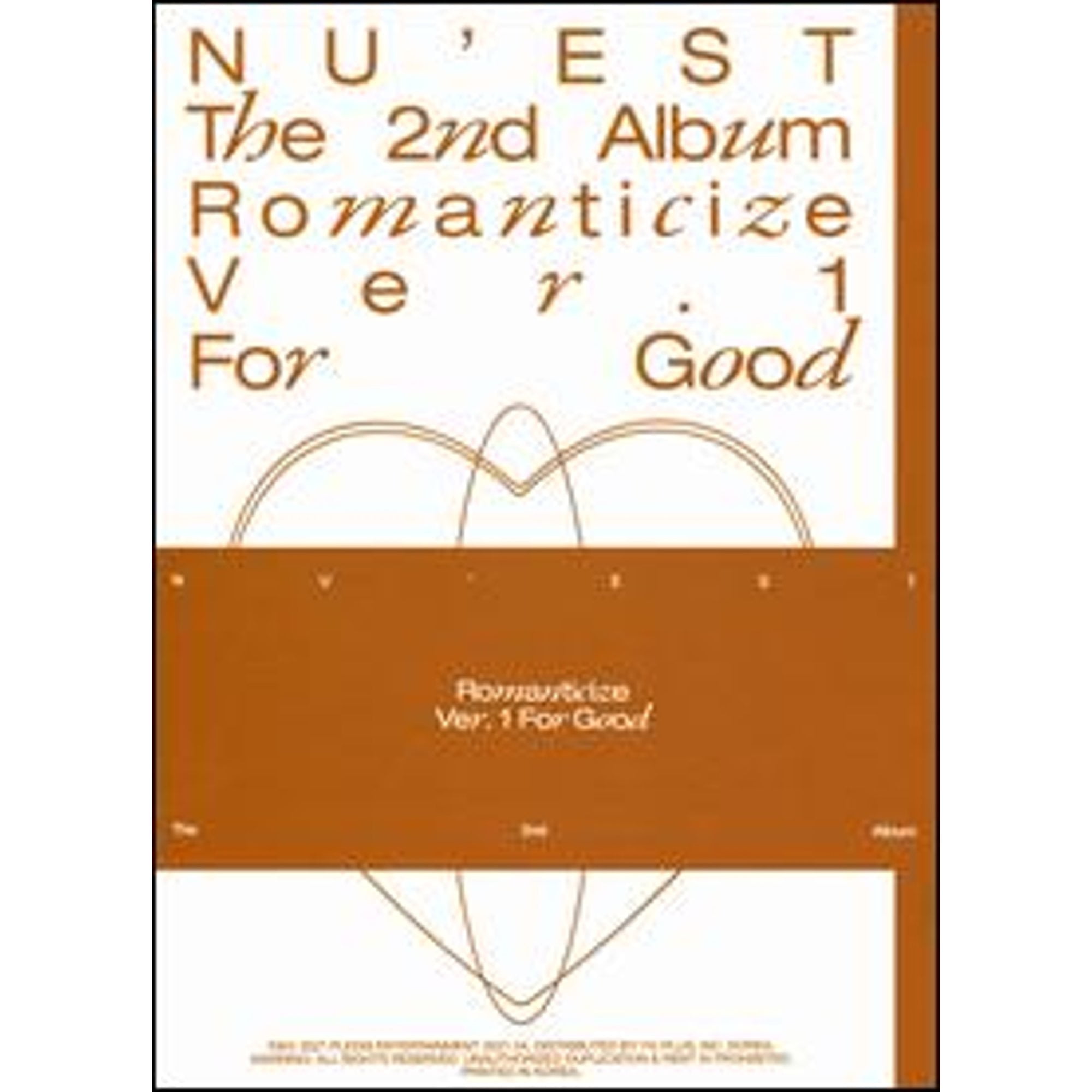 NU'EST Album Romanticize 全5種セット NU'EST 2nd Full Album Romanticize ALL 5 VERSIONS Unboxing