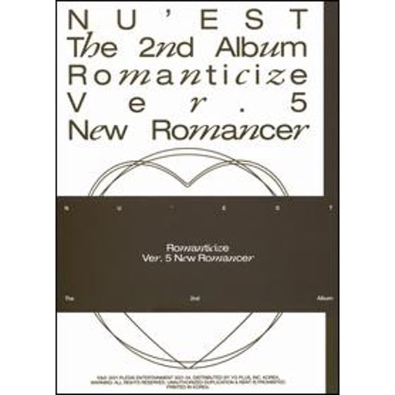 Pre-Owned Nu'est - The 2nd Album 'Romanticize' (New Romancer Version) - Music & Performance - CD