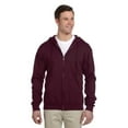 thumbnail image 1 of NuBlendÂ® Full-Zip Hooded Sweatshirt - 1.67 oz - Cozy Style, 1 of 3