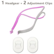 NuBliss CPAP Headgear Strap Replacement for ResMed Airfit P10 CPAP Pillow Masks, Pink