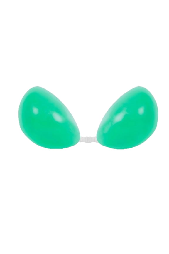 Original 100% Silicone Adhesive Bra. (Jade, C Cup)