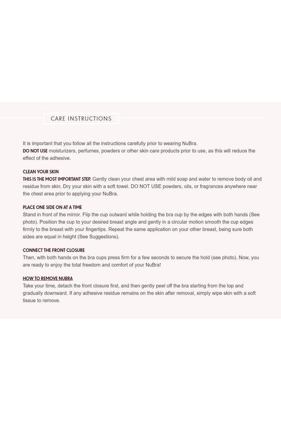 S900 Super Padded Strapless Silicone Adhesive Bra Authentic Bragel USA