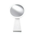 thumbnail image 1 of NuBrilliance 8” Magnifying Makeup Mirror Cordless USB Rechargeable -5X Magnification with 360° Dimmable Lighting and Touch Control Cosmetic Makeup Mirror, 1 of 8
