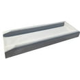 NuCast Precast 3"x11"x30" Concrete Spout Diverter/Splash Block for Rain