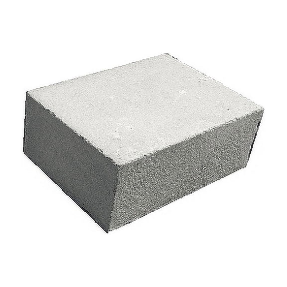 NuCast Solid Concrete Step Risers, Make a 2-step unit for your home, 2-hi 7" riser (pair) - steps sold separately