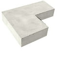 thumbnail image 1 of NuCast Solid Concrete Step Risers, Make a 3-step unit for your home, 3-hi 6" riser (pair) - steps sold separately, 1 of 3