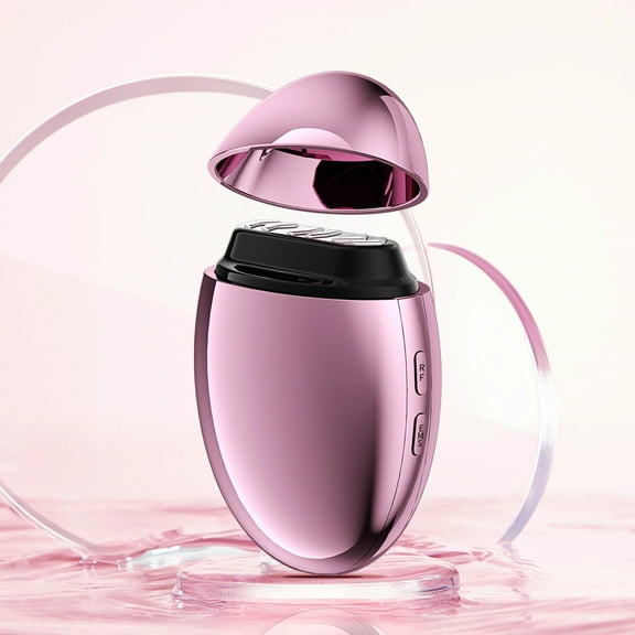 NuDewy Microcurrent Facial Device Skin Care Home Facial Device High Frequency Facial Device Plug-in Facial Massager for Facial Neck Lifting, Firming, Toning, Wrinkle Puffiness Reduction