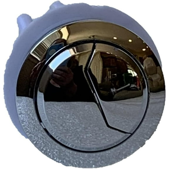 NuFlush 48mm Chrome Plated Toilet Flush Button