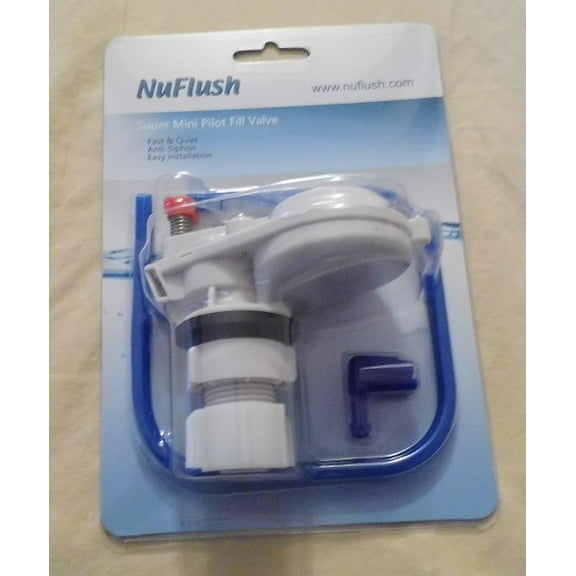 NuFlush Mini Pilot Valve with Screen Filter "Smart Toilet Fill Valve"
