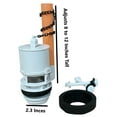 thumbnail image 1 of EljerToilet Flush Valve with Adjustable Sliding Overflow Tube, Straight up Pull for Faster Flush. For Two Inch Hole.Two Piece Toilet. Fits most toilets with 2 inch flush hole, 1 of 7