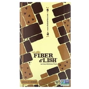 NuGo Fiber d'Lish Chocolate Brownie, 12g High Fiber, Vegan, 16 Count