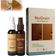 NuGrain Wood Repair Kit, Professional Wood Floor Scratch Repair,Easy-Fix Wood Furniture Repair- Restores Wood Scratch, Covers Nicks, Hides Minor Defects, Restore a Finish for Wood