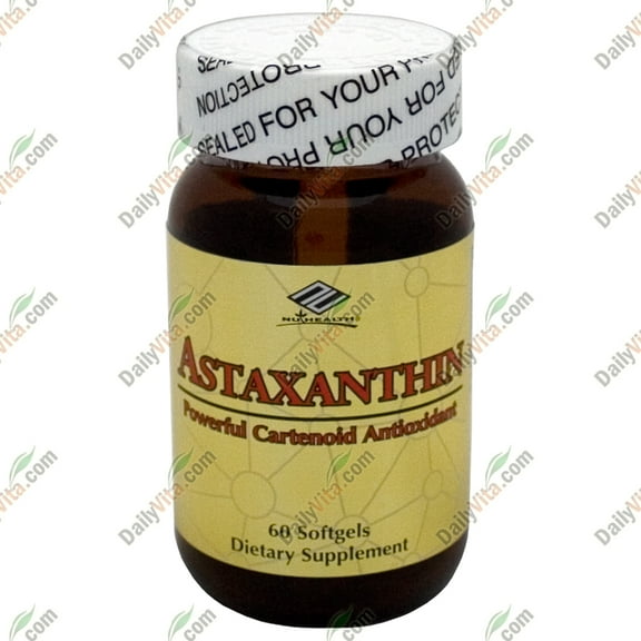 NuHealth Astaxanthin 10 mg 60 Softgels