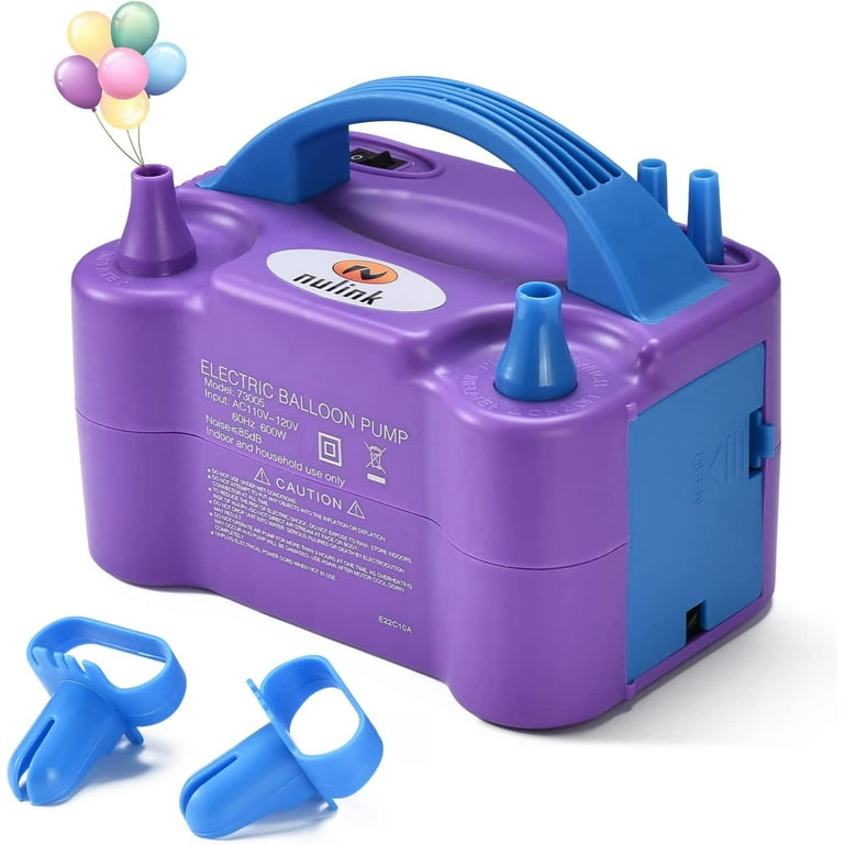 1pc, Elektrische Ballonpumpe, Inflation Dual Nozzle Ballon Blower
