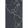 thumbnail image 1 of NuLoom ACR132A-508 5 ft. x 8 ft. Map Grey Hand Tufted Rectangle Rug, 1 of 1