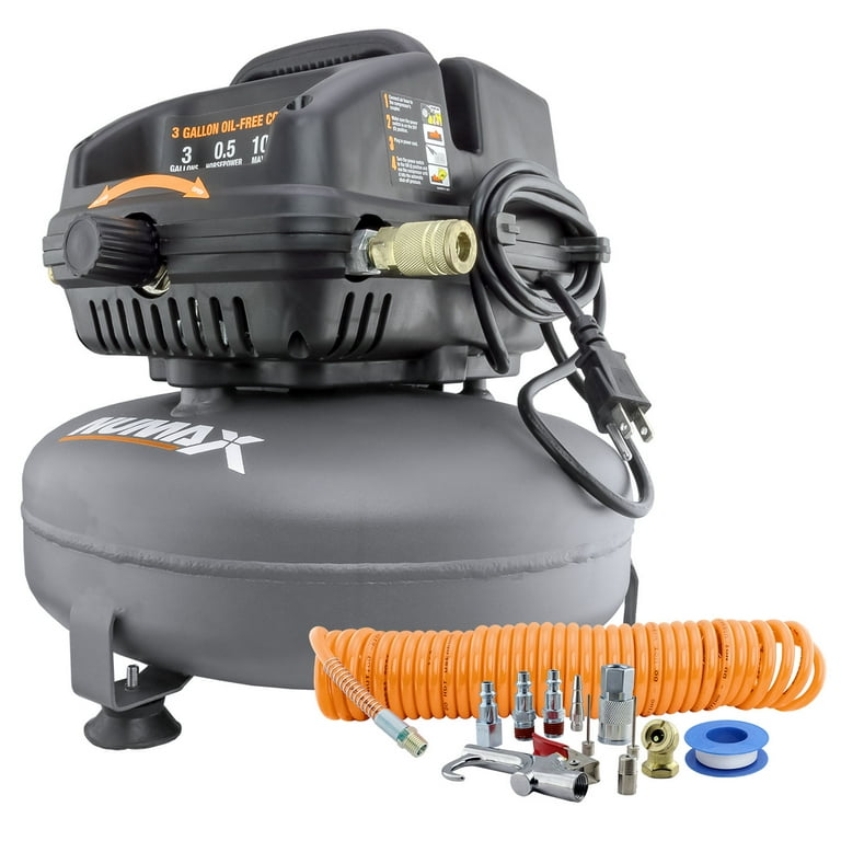 3 Gal. Portable Electric Air Compressor Kit 3 Gal. Portable Electric Air Compressor Kit