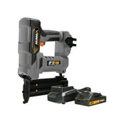 NuMax S18VBR50 18 Volt Cordless 18-Gauge 2 Brad Nailer Kit with Lithium Ion Battery, Charger and Nails   1000 Shots per Charge