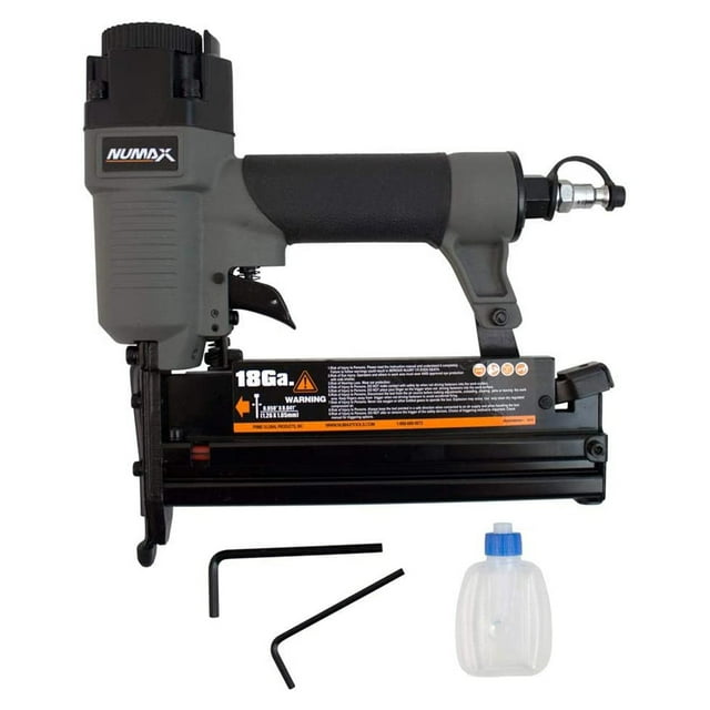 NuMax SL31 Pneumatic 3-in-1 16 and 18 Gauge 2 Inches Finish Nailer and Stapler
