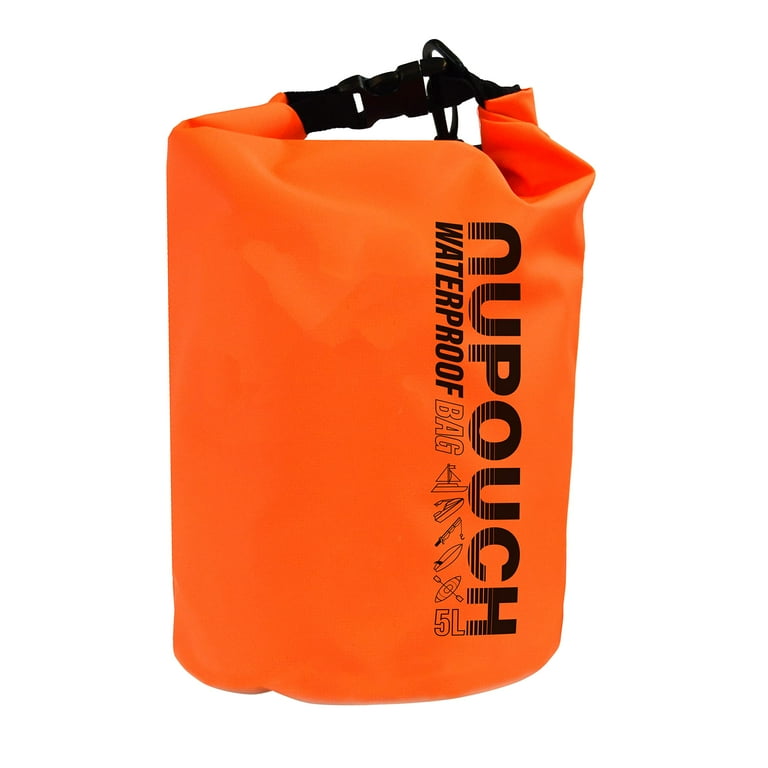 NuPouch Waterproof Dry Bag for Camping, Beach, Kayaking, Boating