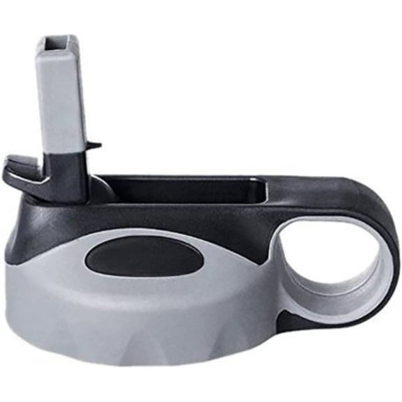 NuRich Hydro Wide Mouth Gray Flip and Sip Straw Replacement Lid or Cap Accessories Compatible with Hydroflask, Simple Modern, and More Top Water Bottle Brands Sizes 12 16 18 20 32 40 64 Ounce