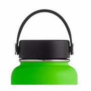 NuRich Hydro Wide Mouth Water Bottle Lid Flex Cap Compatible with Hydroflask, Simple Modern, Iron Flask