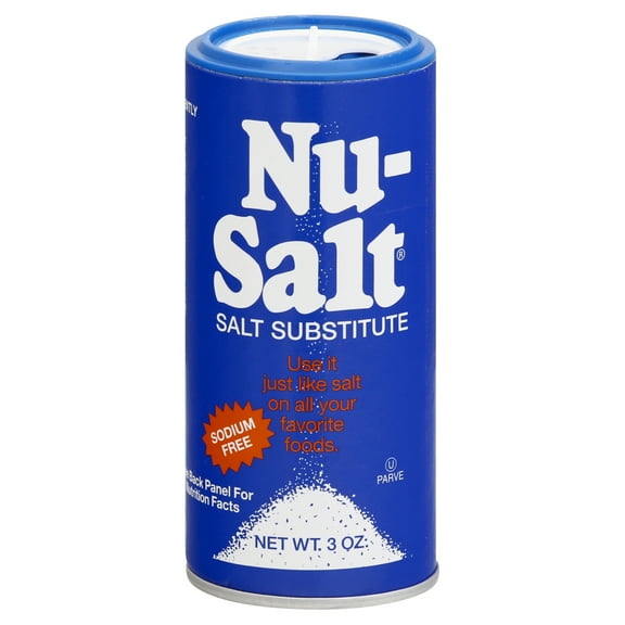 NuSalt Salt Substitute Shaker 3 oz (Pack Of 24)