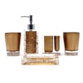 thumbnail image 1 of NuSteel GLTC-3456-SET4 4 Piece Glitz Chrome Set Bath Collection  Resin with Chrome Accent, 1 of 1