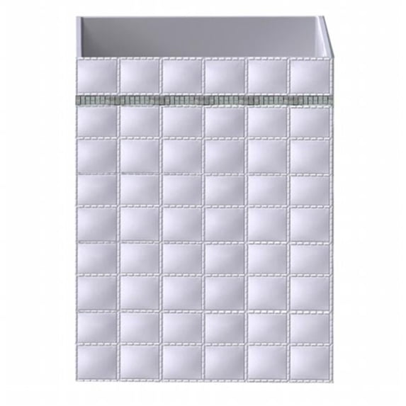 NuSteel GF8H Giraffe Wastebasket