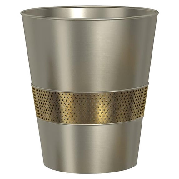 NuSteel SLB8H Selma Brushed Waste Basket