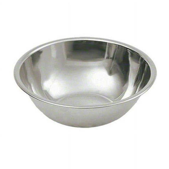 NuSteel TG-VB-3 3 qt. V Shaped Stainless Steel Bowl