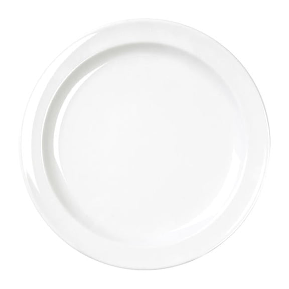 NuStone Plate White 10 1/4" cs 1 dz