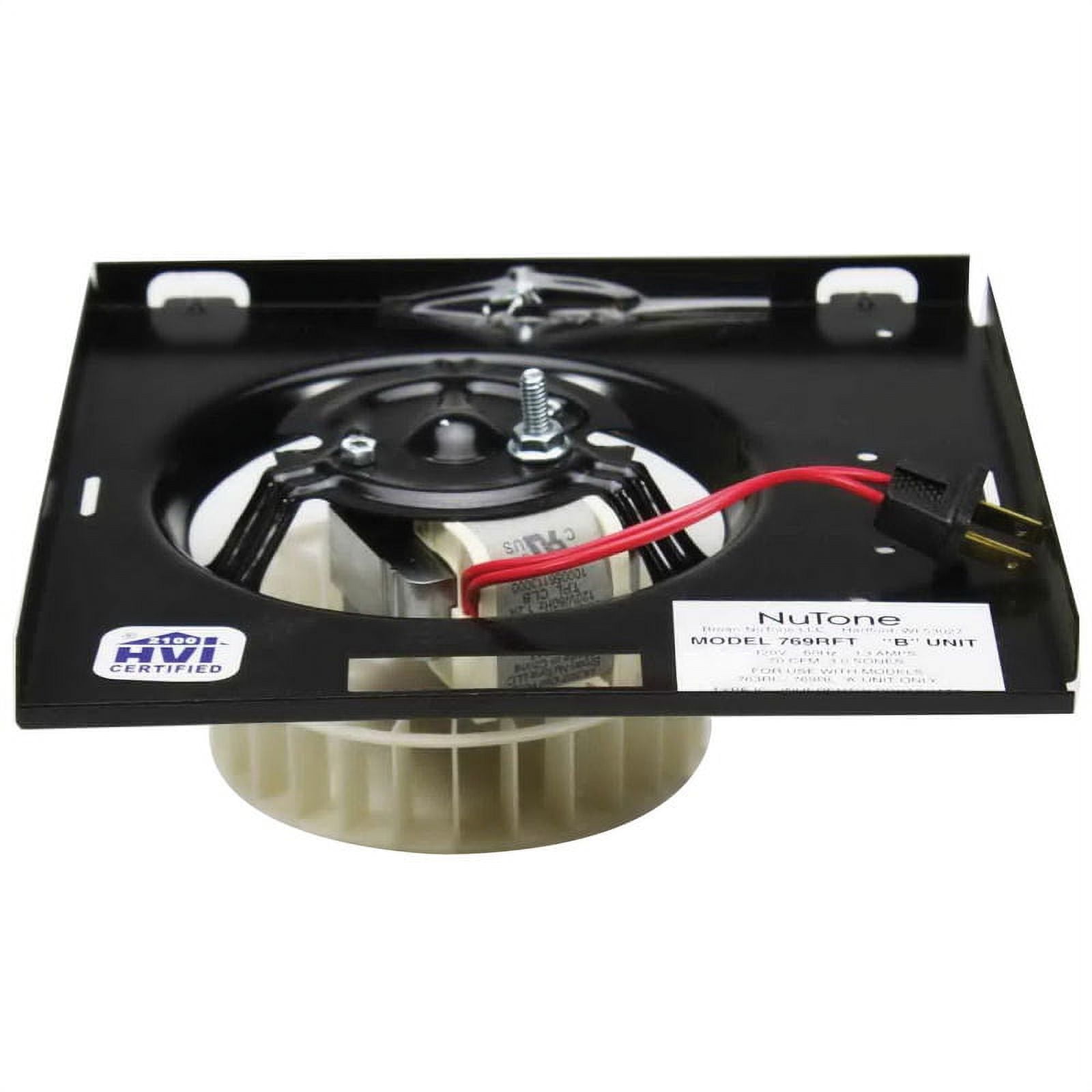 NuTone 87546000 Bunit Motor Assembly for 769RFT, 769RF and V769RF