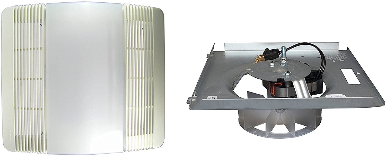 Nutone bathroom 2024 fan with heater