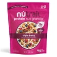 thumbnail image 1 of NuTrail 15g Protein Nut Granola Cereal, Triple Berry, No Sugar Added, Keto, Low Carb, Gluten Free, Grain Free, Healthy Breakfast, 10 oz, 1 Count, 1 of 9