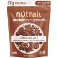 thumbnail image 1 of NuTrail 17g Protein Nut Granola Cereal, Chocolate, No Sugar Added, Keto, Low Carb, Gluten Free, Grain Free, Healthy Breakfast 10 oz. 1 Count, 1 of 9