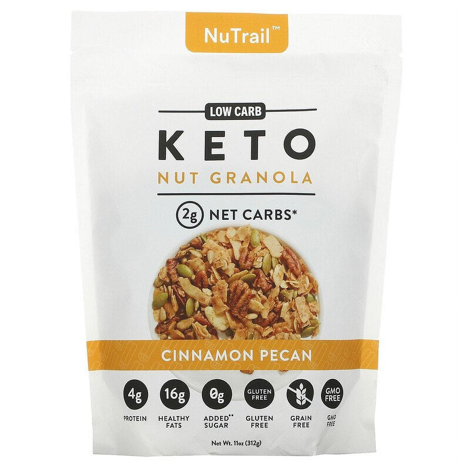 NuTrail, Keto Nut Granola, Cinnamon Pecan, 11 oz