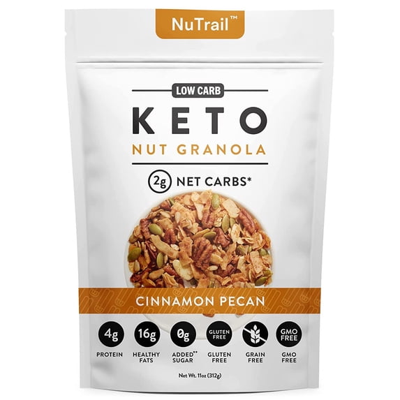NuTrail Keto Nut Granola - Cinnamon Pecan