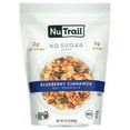 NuTrail Keto Low Carb Blueberry Cinnamon Nut Granola Healthy Breakfast Cereal, 22 Ounce