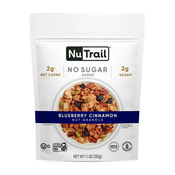 NuTrail Nut Granola, Blueberry Cinnamon, 11 oz.