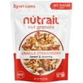 NuTrail Nut Granola Cereal, Vanilla HYZ01 Strawberry, No Sugar Added