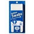 thumbnail image 1 of NuValu Cotton Swabs, Multi-Purpose, Double Tipped, 100% Pure Cotton (350 Count), 1 of 5