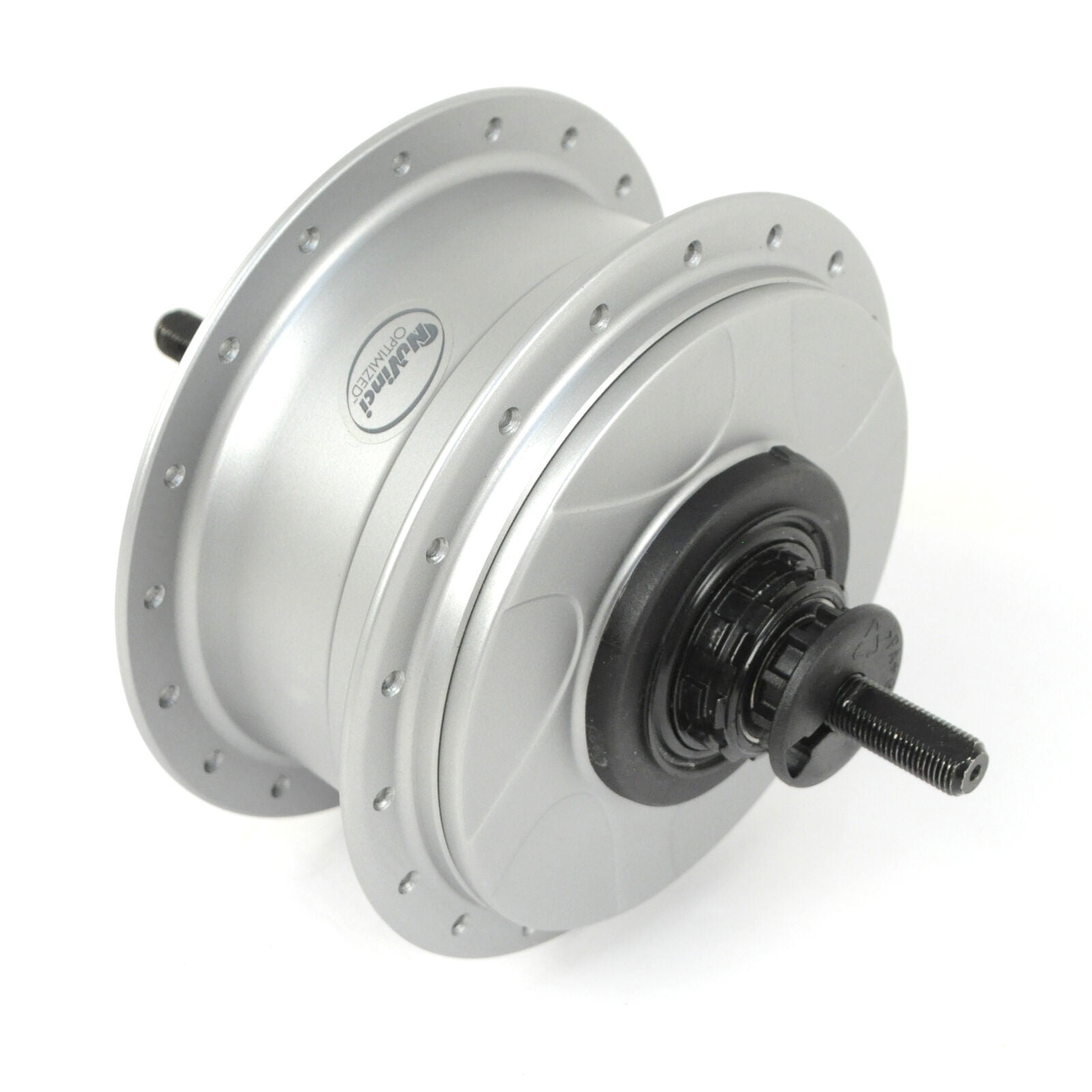 NuVinci N380 CVP Internal Gear Bicycle Rear Hub Silver 32h Rim