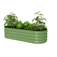 thumbnail image 1 of NuVue Products RIGID-Cast 4-in-1 Outdoor Modular Raised Garden Bed – 14" High with 4 Configurations, 1 of 13