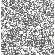 NuWallpaper Black Beauty Vinyl Peel And Stick Wallpaper, 216-in by 20.5-in, 30.75 sq. ft.