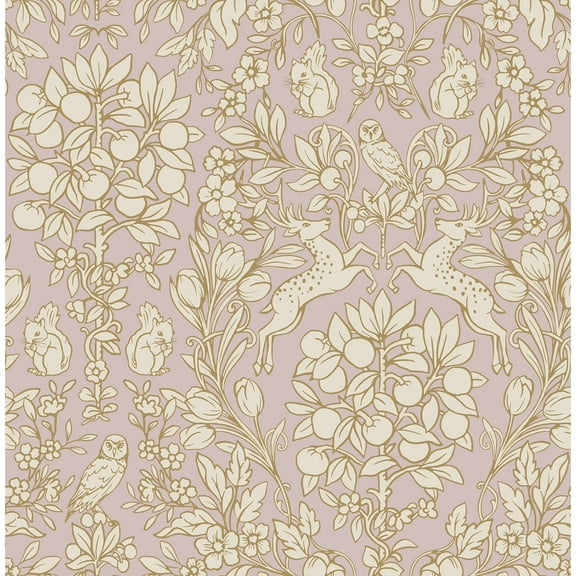 NuWallpaper Blush Enchanted Peel & Stick Wallpaper