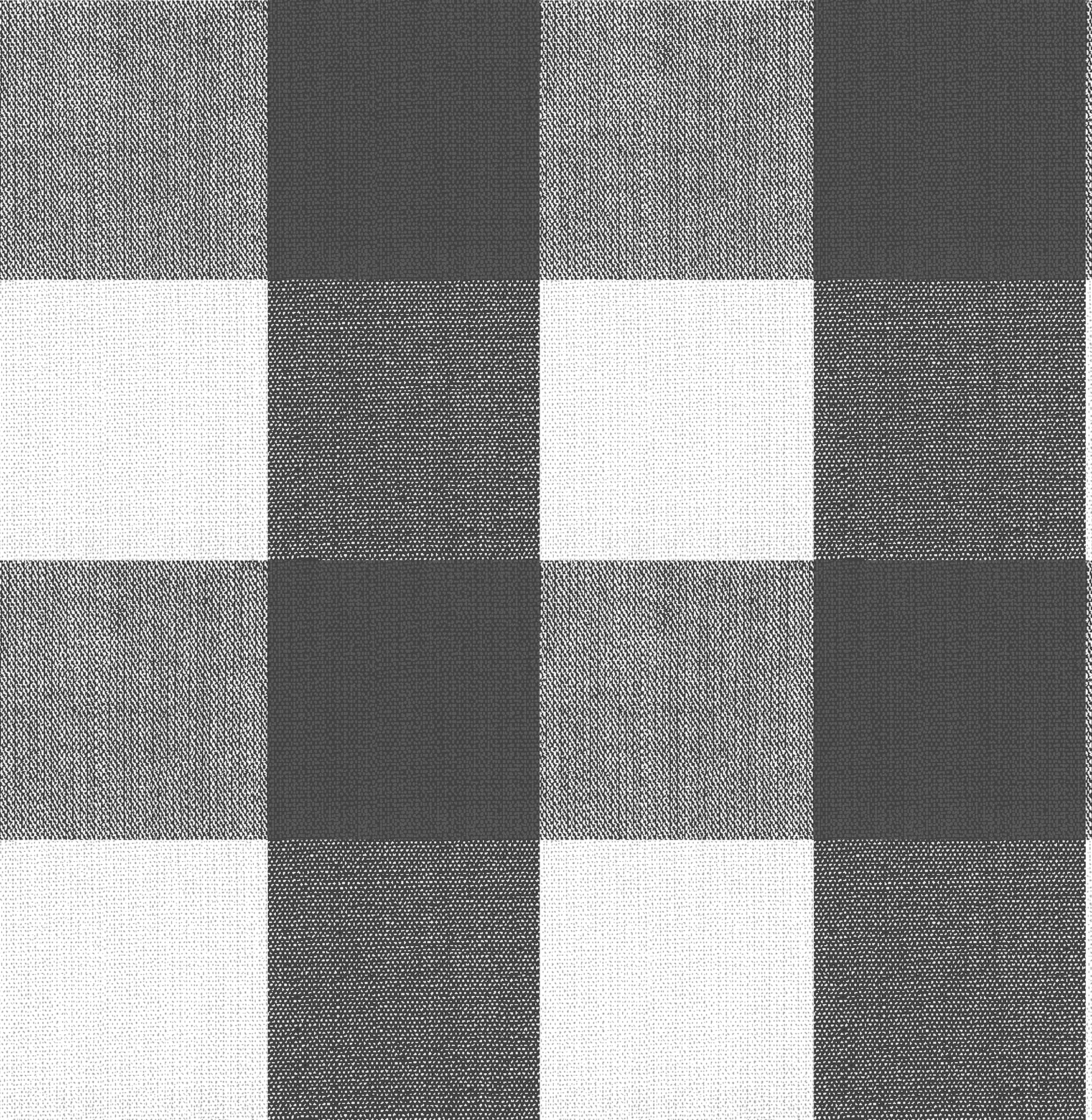 NuWallpaper Charcoal Buffalo Plaid Plaid Peel \u0026 Stick Wallpaper -  Walmart.com, image size:1755x1800